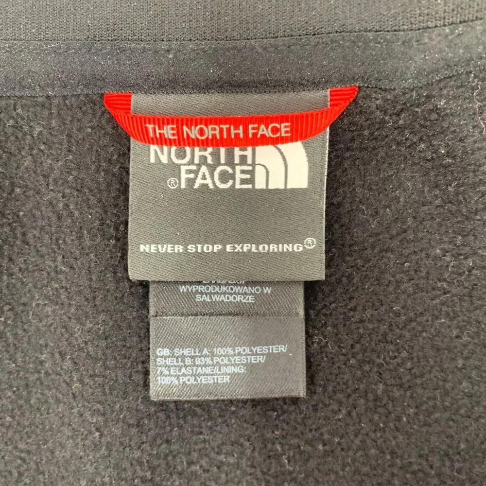 The North Face Men's Pullover Sweatshirt 1/4 Zip‎ Black Size Large